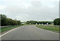 SW8754 : A30 southbound near Lower Penscawn by Roy Hughes