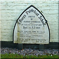 Commemorative stone, former St Mary Hoo school