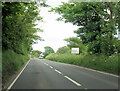 A39 approaching Penmount Crematorium