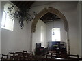 TQ6862 : Inside St Benedict's Church, Paddlesworth by Marathon