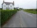 The A484 passing through Saron