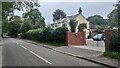 Old semi-detached houses in Templewood Lane