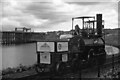 NZ2362 : National Garden Festival, Gateshead - replica Locomotion locomotive by Chris Allen