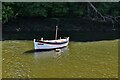 Cardigan: Small boat on the River Teifi