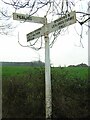 Direction Sign ? Signpost on Terling Hall Road in Terling parish