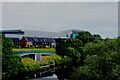 Emirates Arena from the river