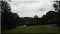 Looking from Ninford Cottage towards Dunfold Church