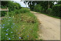 Bridleway to Weston Gardens