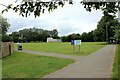 The school playing field, Bar Hill