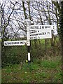 Direction Sign ? Signpost on Crouchman