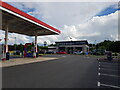 Recently constructed service station, Flagstaff Island