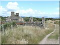 Ruined farm buildings at Tyddyncaled