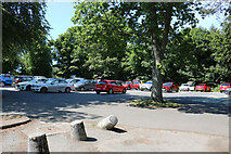 NS3319 : Belleisle Park Car Park, Ayr by Billy McCrorie