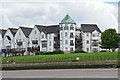 Riverside housing at Ingress Abbey development