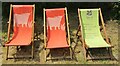 TL5670 : Wicken Fen - Deck Chairs by Colin Smith
