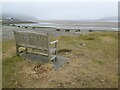 SH6114 : Seat overlooking the Mawdach estuary by Philip Halling
