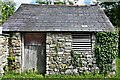 Llawhaden: Small stone outbuilding