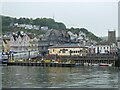 SX8751 : The pontoon at Dartmouth for the foot ferry by David Smith