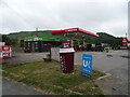 Service station on the A590, Newland