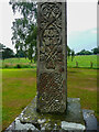 NY4348 : Detail of the cross in the churchyard, Wreay by Humphrey Bolton