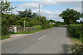 Footpath leaving Birkin Lane