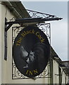 SD2187 : Sign for the Black Cock Inn, Broughton in Furness by JThomas