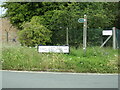 Road Name sign on Tawneys Ride