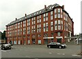 Flats and shops, Crow Road