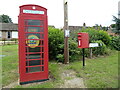 Adopted Telephone Box & Lamarsh Postbox