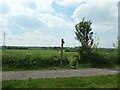 SJ3899 : Public footpath to Brooklands Farm by Christine Johnstone