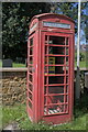 Converted phone box