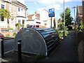 Bike hangar on Howard Road