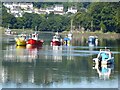 Boats on Afon Teifi