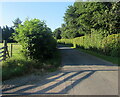 Unclassified road south of Bettws Newydd, Monmouthshire