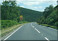 A542 Horseshoe Pass near Pentredwr