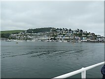 SX8851 : Kingswear seen from the foot ferry across the River Dart by David Smith