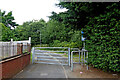 Footpath north from Sedgemoor Park in Wolverhampton