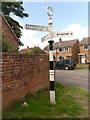 Direction Sign ? Signpost on the B1145 in Cawston