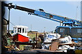 Boatyard view, South Street Queenborough