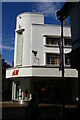 TM1644 : Ipswich: Art-Deco shop on Tavern Street by Christopher Hilton