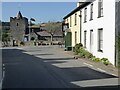 The Falcon Inn and Llanilar church