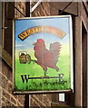 Sign for the Western Inn, Laurencekirk