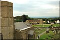 View from the dunes at Berrow Church ? 1978