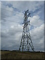 Electricity pylon near Stony Houghton