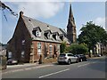 SJ4286 : Woolton: Former Congregationalist Church, now Woolton Grange Care Home by Nigel Cox