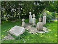 Commemorative sculpture in Brierley Forest Country Park.