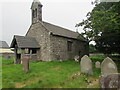 SO3404 : South side of the church, Kemeys Commander, Monmouthshire by Jaggery