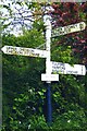 Direction Sign ? Signpost at Mill Cross in Kingston St Mary parish