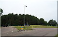 Roundabout on the A92, Links Wood