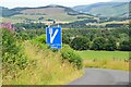 Uncommon road sign near Beattock